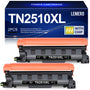 Lemero TN2510XL Toner kompatibel für Brother MFC-L2827DW, 2er-Pack mit zwei Tonerkartuschen