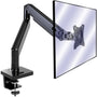 Invision MX450 Monitor Halterung 24-40 Zoll VESA 75-100 mm. Schwarze Tischhalterung mit Gelenkarm für Schreibtischmontage.
