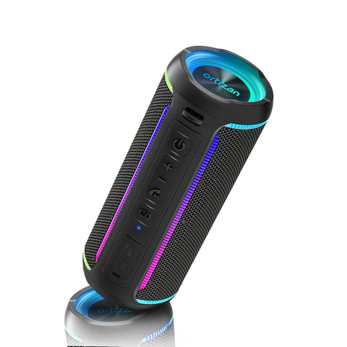 Ortizan X30 Bluetooth Lautsprecher mit LED-Licht, 40 W, IPX7