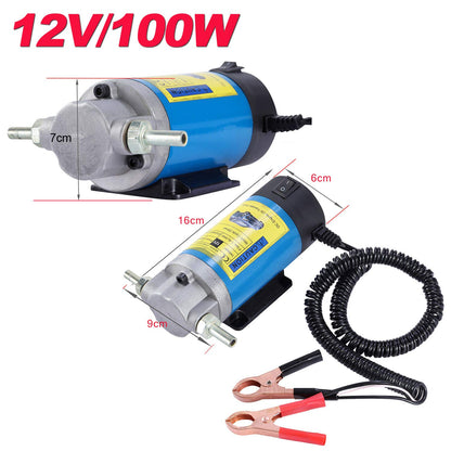 LEMOTO Ölabsaugpumpe 12V 100W elektrische Umfüllpumpe für Motoröl