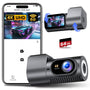 Cievie C200 Dashcam Auto vorne 4K mit WiFi, 64 GB & Nachtsicht – kompakte Frontkamera mit 1,5-Zoll-IPS-Display