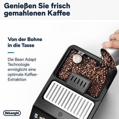 De'Longhi Eletta Explore Kaffeevollautomat Cold Brew, Dunkelgrau