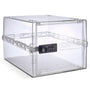 Lockabox One abschliessbare Aufbewahrungsbox mit Zahlenschloss, transparentes Gehäuse aus Polycarbonat