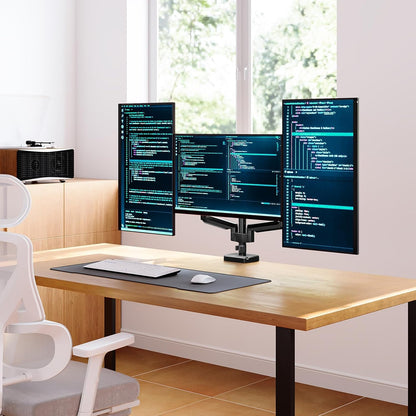 ELIVED Monitorhalterung EV006 für 3 Monitore, 13-27 Zoll, VESA 75/100