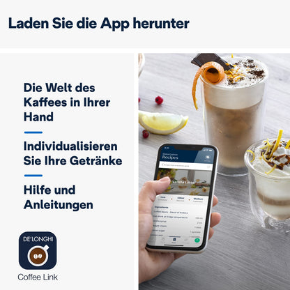 De’Longhi Eletta Explore Perfetto Kaffeevollautomat - Dunkelgrau
