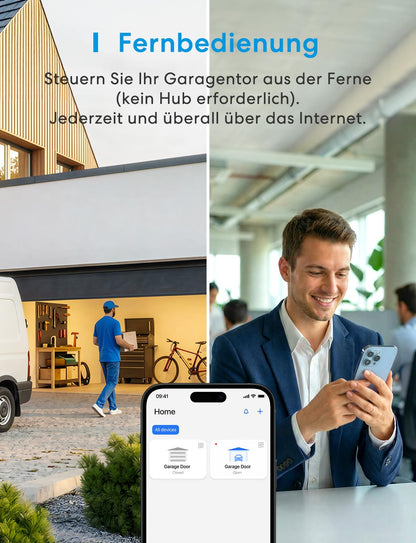 Meross Smart Garagentoröffner MSG100 mit WLAN und Sprachsteuerung