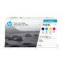 Samsung CLT-P404C Original Multipack Toner - 4 Farben: Vier rechteckige Farbkartuschen für Laserdrucker zum Farbdruck.