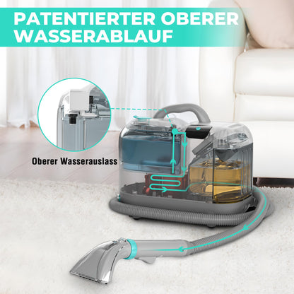 HAUSHOF StainZapper Vapo Waschsauger mit Dampffunktion