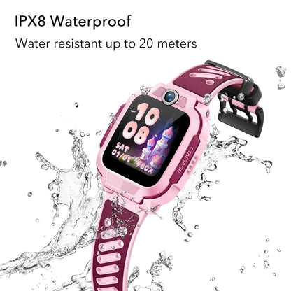 imoo Z3 Kinder-Smartwatch mit 4G, IP68 wasserdicht, Rosa