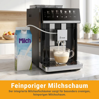 KKT KOLBE One Kaffeevollautomat mit Mahlwerk, Milchbehälter, 15 Bar