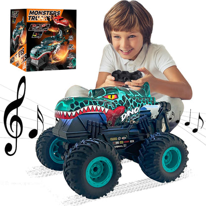 PENGBU RC Monstertruck Dinosaurier 1:20 ferngesteuert mit LED