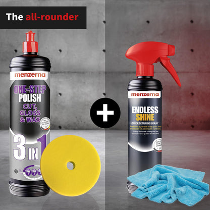 Menzerna 3in1 One-Step Polish Cut, Gloss & Wax Politur 1 Liter