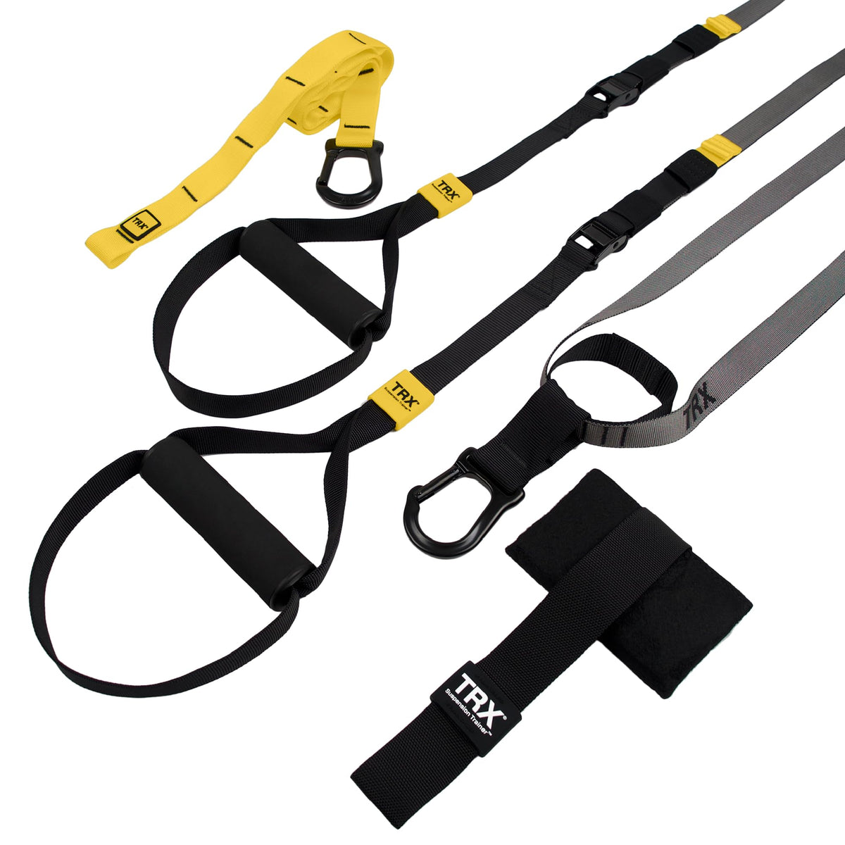 TRX GO Schlingentrainer in Grau – Ganzkörpertraining für unterwegs