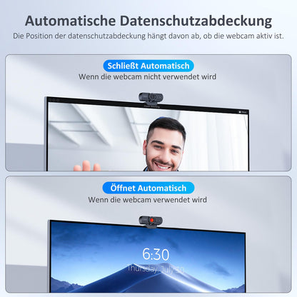 NexiGo HelloCam Webcam – 1080p Windows Hello & Abdeckung