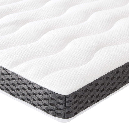 Amazon Basics Comfort Memoryschaum Matratzenauflage - Plüsch 180x200cm. Optimiert Schlafkomfort, druckentlastend.
