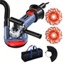 FANZWORK 1500W Betonschleifer Set – drehzahlregelbar, 2 Schleiftöpfe. Handgeführter Schleifer glättet Beton und Estrich.