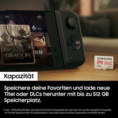 Samsung P9 Express microSD Express Speicherkarte 256 GB für Switch 2