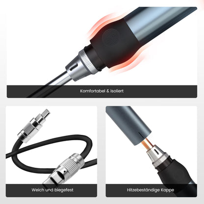 KAIWEETS USB C Lötkolben Set - Einstellbar 65W Digital