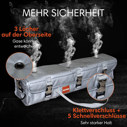VLITEX E-Bike Akku-Tasche L – Feuerfeste Sicherheits-Tasche