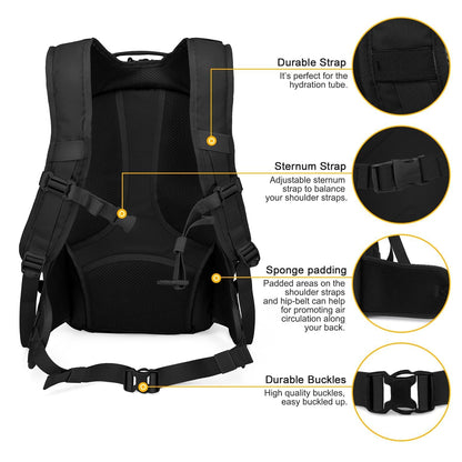 Mardingtop Taktischer Rucksack M6290, 28L Wanderrucksack Outdoor
