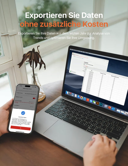 X-Sense WLAN Thermometer Hygrometer STH0A für innen mit App