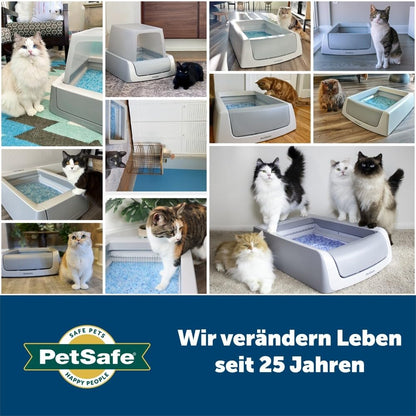 PetSafe ScoopFree Premium Kristall-Katzenstreu, blau, 2er-Pack