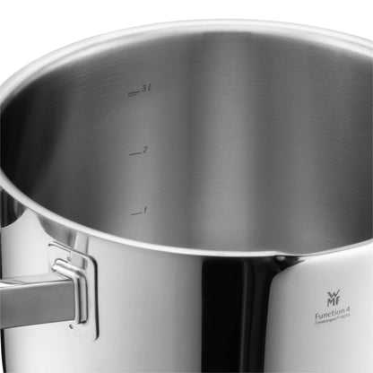 WMF Function 4 Induktions-Topfset 5-tlg. mit Abgiessfunktion