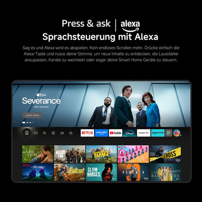 Xiaomi F Pro 4K UHD QLED Smart TV mit Fire TV - 50 Zoll