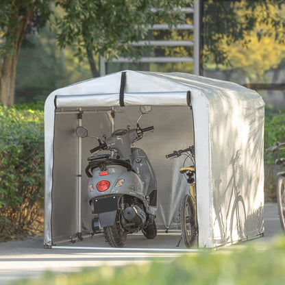 SoBuy Fahrradgarage KLS11-L – Wetterfest für 2-4 Fahrräder