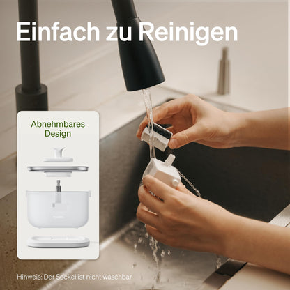 PETLIBRO Dockstream Katzenbrunnen Edelstahl, 2.5 L, kabellose Pumpe