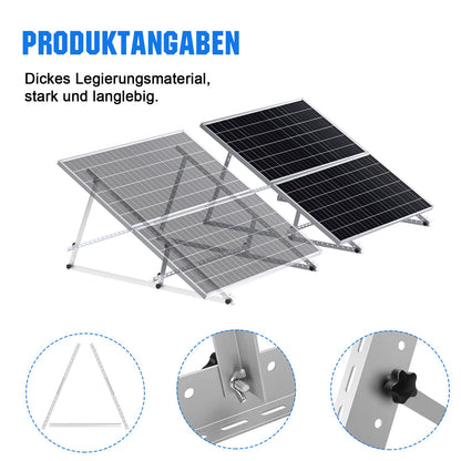 Verstärkte Balkon-Kraftwerk Halterung Alu 118CM 0-90° – 2 Paar