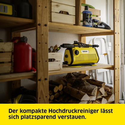 Kärcher Hochdruckreiniger K 3 Horizontal Plus Home mit Home Kit
