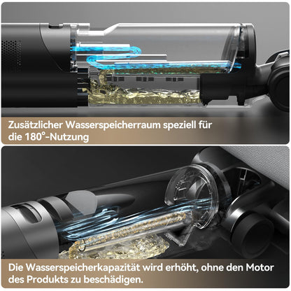 JONR ED 12 Pro Max Nass-Trockensauger, 17000 Pa, LCD-Display