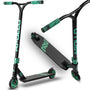 Apollo Stuntscooter Hawk – Freestyle-Kickscooter Trick-Roller. Schwarz, T-Bar, 100mm PU-Räder. Für Stunt- und Freestyle-Fahrten.