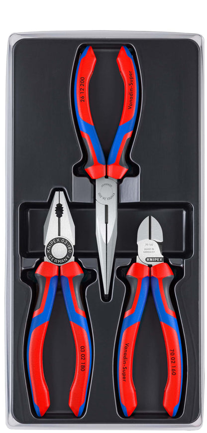 Knipex Montage-Paket 3-teilig Zangenset - 00 20 11