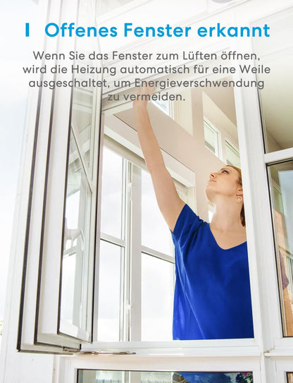 Meross MTS215B WLAN Heizungsthermostat für Fussbodenheizung & Boiler
