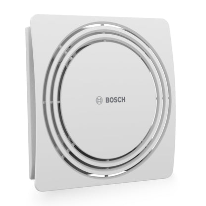 Bosch Leiser Badlüfter 1900 W125 – 125mm, Lichtschalter. Abluftventilator für feuchte Räume, via Lichtschalter steuerbar.