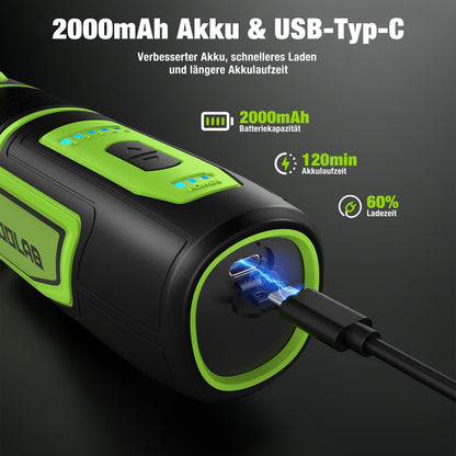 ETOOLAB RT12 Akku-Multifunktionswerkzeug 12V, 140-tlg. Zubehör-Set