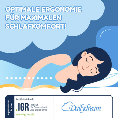 Dailydream Edition Pure M Matratzen Topper 160x200cm Memory Foam 5cm