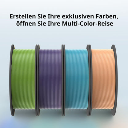 ANYCUBIC PLA Filament Refill Spool Kit 1.75mm, 4kg in 4 Farben