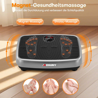 MOSUNY Vibrationsplatte 2026 – Doppelmotoren Heimtraining