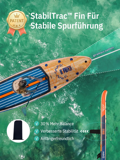 Niphean SUP Board Extra Gross aufblasbar 335 cm, 250 kg Tragkraft