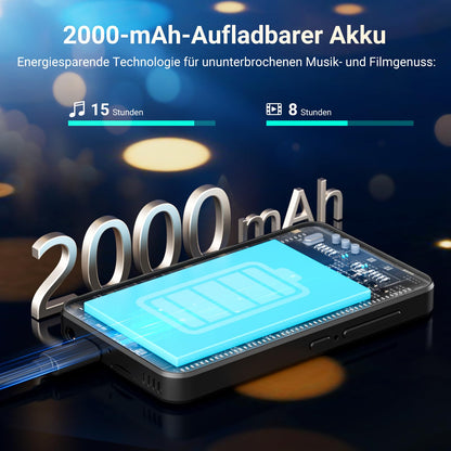 MECHEN H10 Lite MP3 Player mit WiFi, Bluetooth und 32 GB Speicher