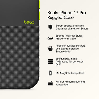 Beats iPhone 17 Pro Rugged Schutzhülle mit MagSafe & Kamerasteuerung – Bergnacht