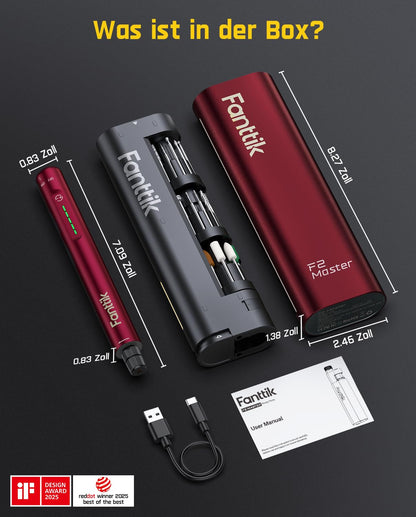 Fanttik F2 Master Mini Akku-Multifunktionswerkzeug, 25'000 U/min