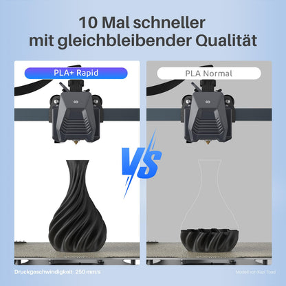 ELEGOO High Speed PLA+ Filament 1.75 mm Schwarz 4 kg