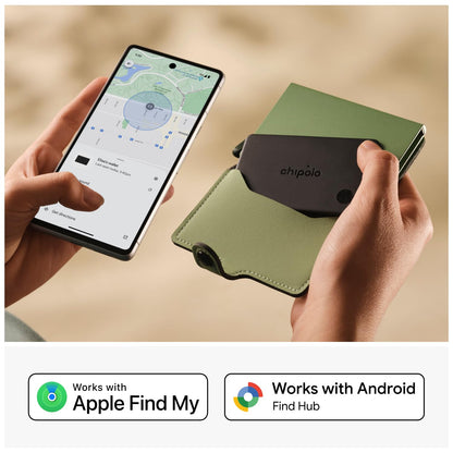 Chipolo CARD Wallet-Tracker, Bluetooth, wiederaufladbar, IP67