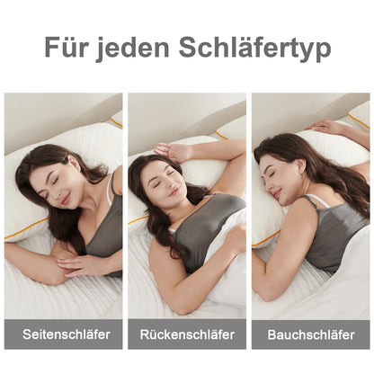 Twirest Kopfkissen 40x80 cm, Memory Foam Schlafkissen im 2er-Set