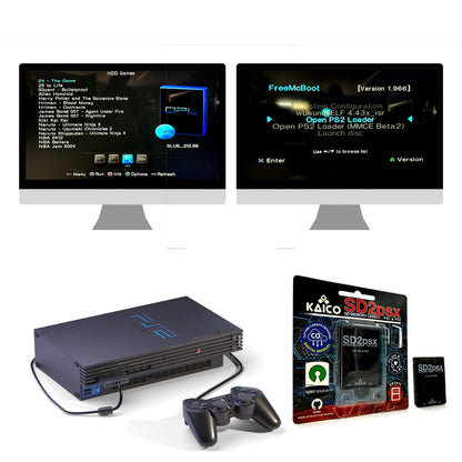 Kaico PSxMemCard Gen 2 Speicherkarte für PS1 & PS2 mit 8 GB microSD