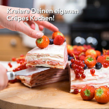 Gadgy Crêpes Maker elektrisch mit 30 cm Antihaftplatte